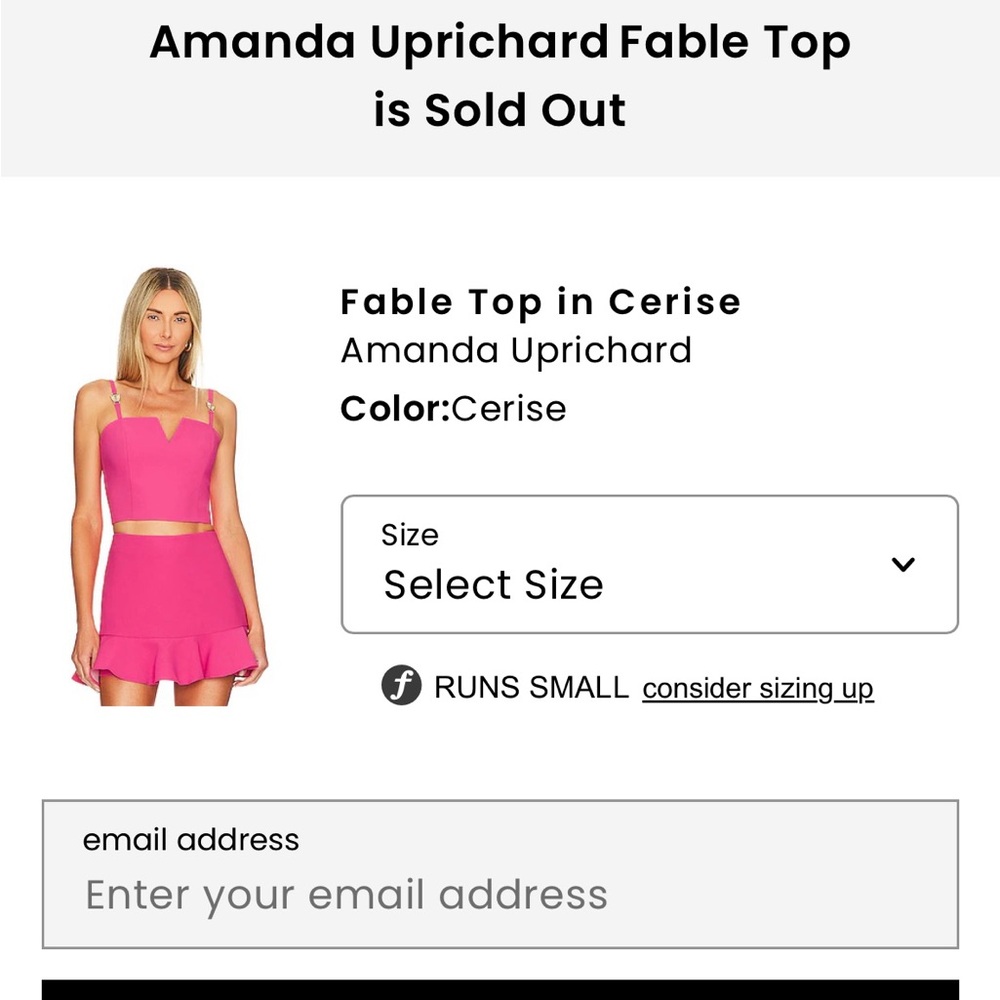 Amanda Uprich cutie bright two piece pink set - Picture 8 of 9